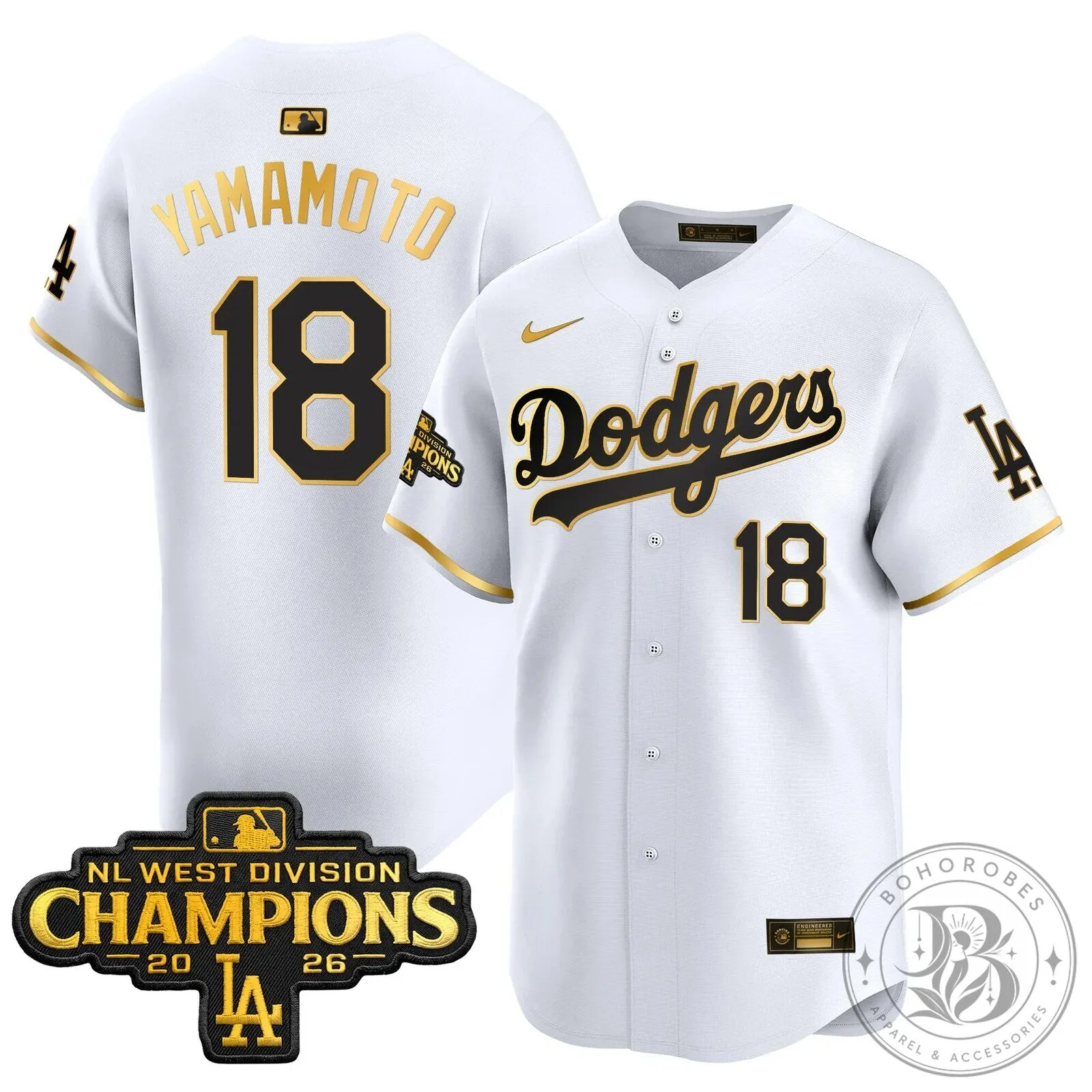 Shohei Ohtani Los Angeles Dodgers NL West Division Champions Baseball Jersey 90 Shohei Ohtani Los Angeles Dodgers NL West Division Champions Baseball Jersey