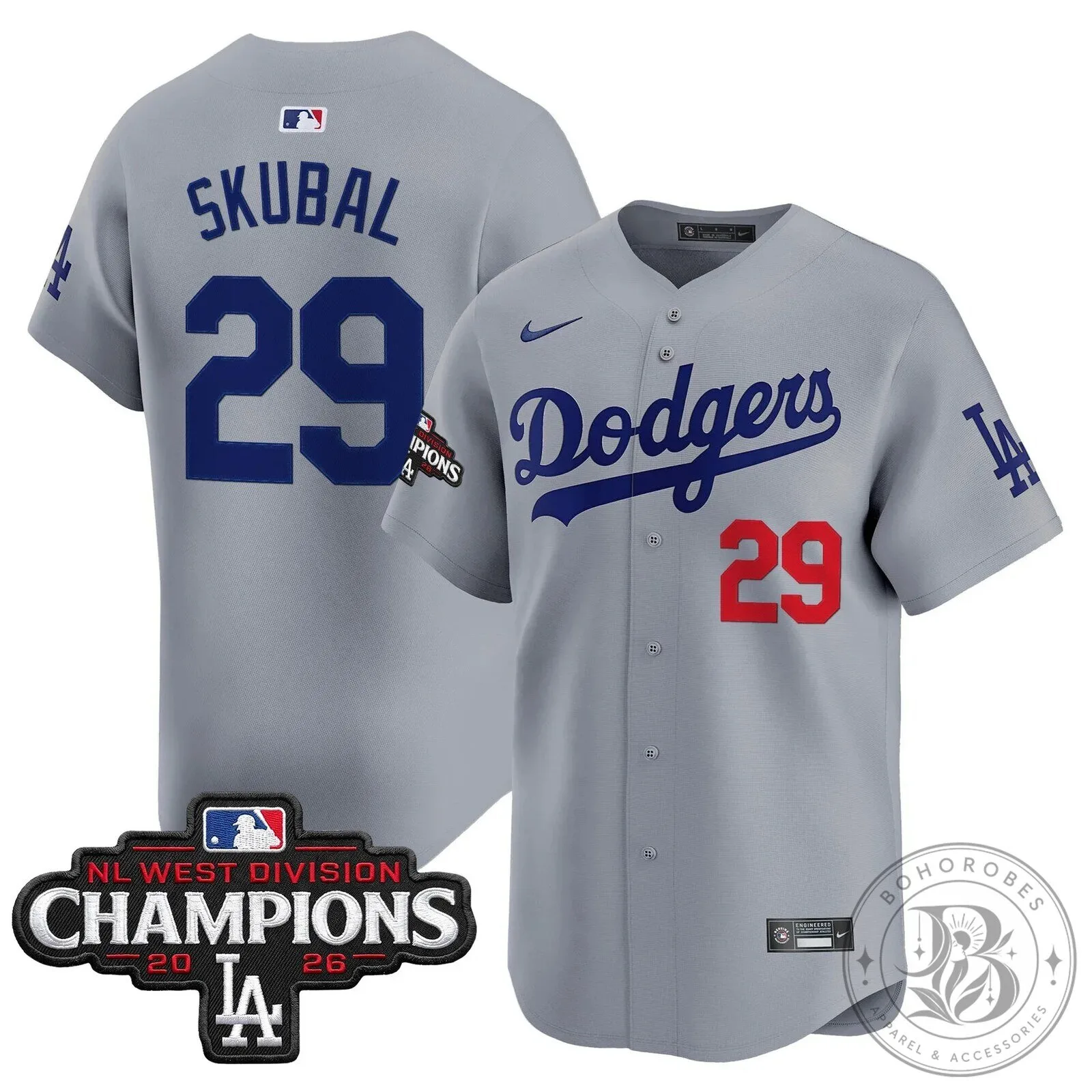 Shohei Ohtani Los Angeles Dodgers NL West Division Champions Baseball Jersey 105 Shohei Ohtani Los Angeles Dodgers NL West Division Champions Baseball Jersey
