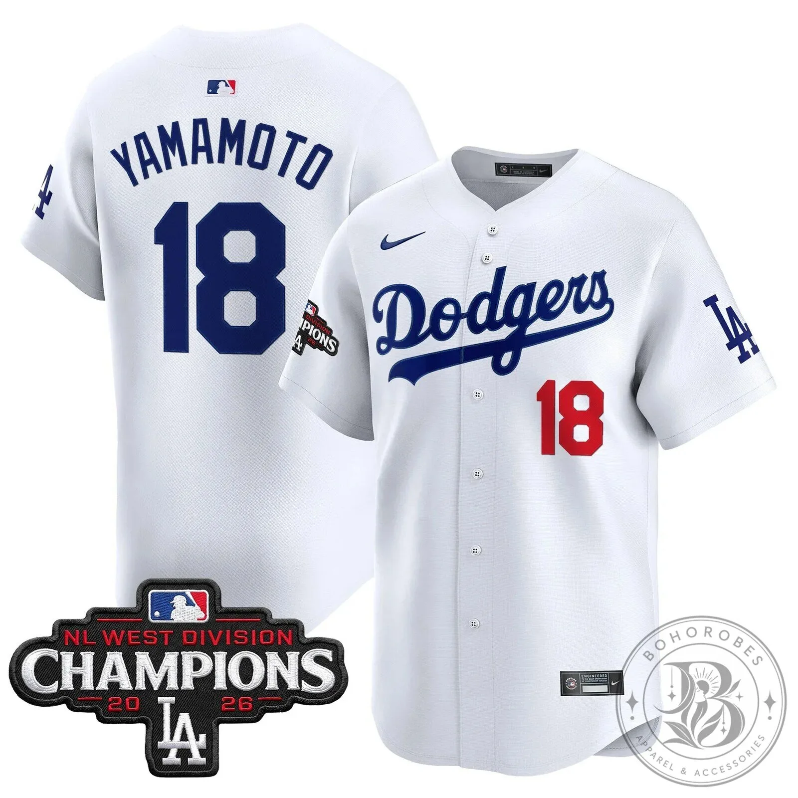 Shohei Ohtani Los Angeles Dodgers NL West Division Champions Baseball Jersey 114 Shohei Ohtani Los Angeles Dodgers NL West Division Champions Baseball Jersey