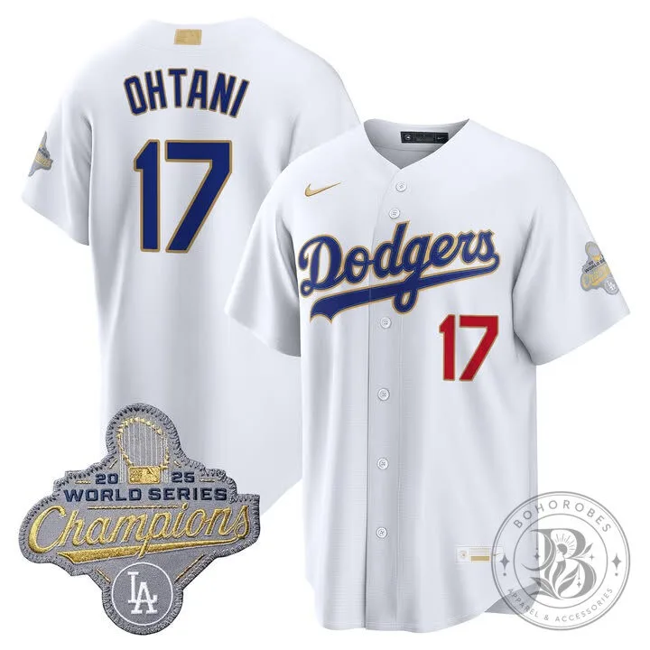 Shohei Ohtani Los Angeles Dodgers White Baseball Jersey 3 Shohei Ohtani Los Angeles Dodgers White Baseball Jersey